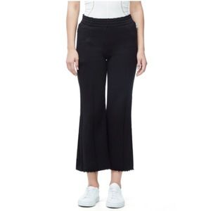 Good American- high waisted wide leg sweatpants